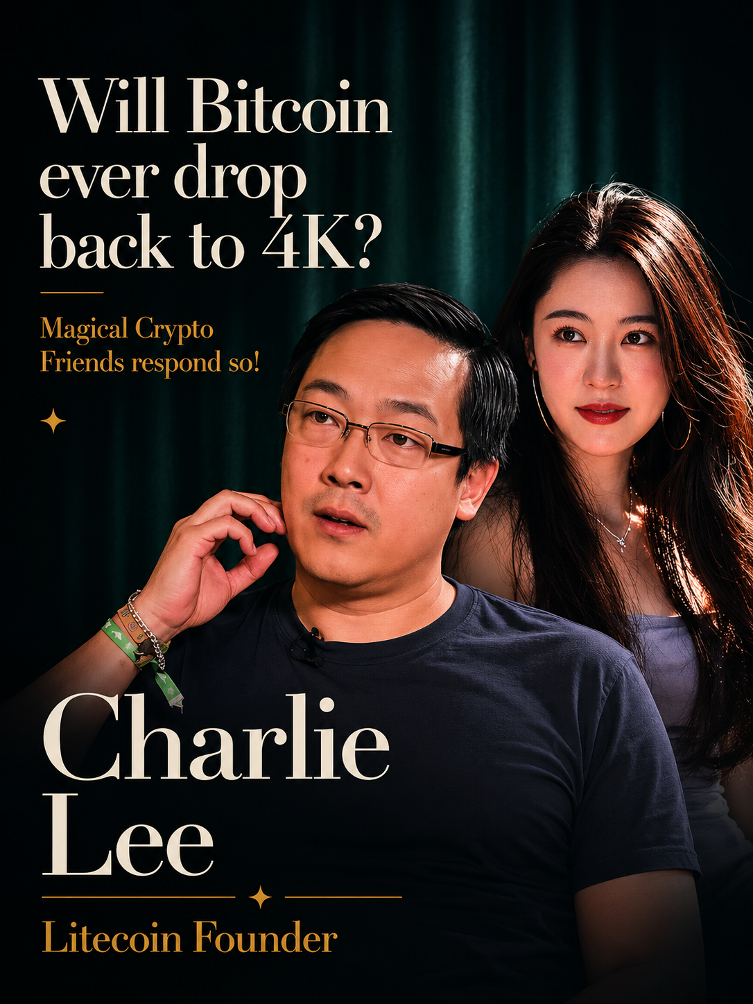 Charlie Lee interview poster
