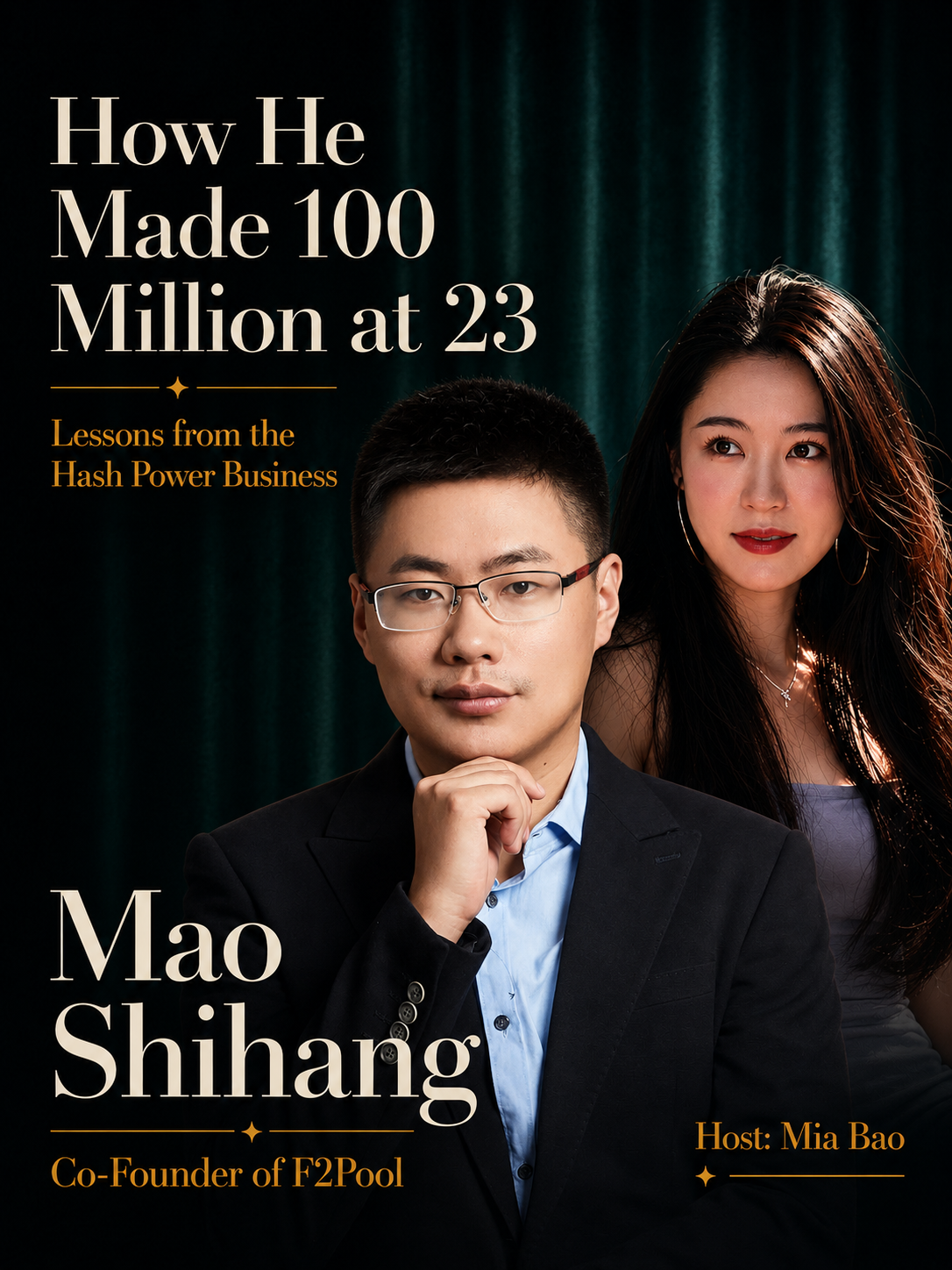 Mao Shihang interview poster