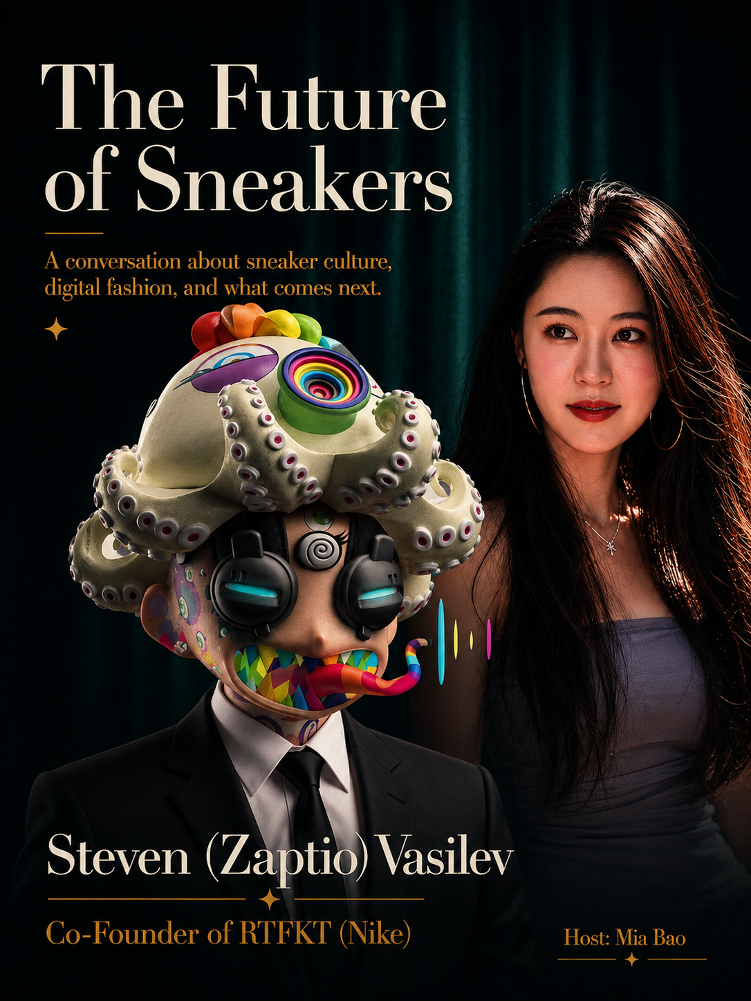 Steven Zaptio Vasilev interview poster
